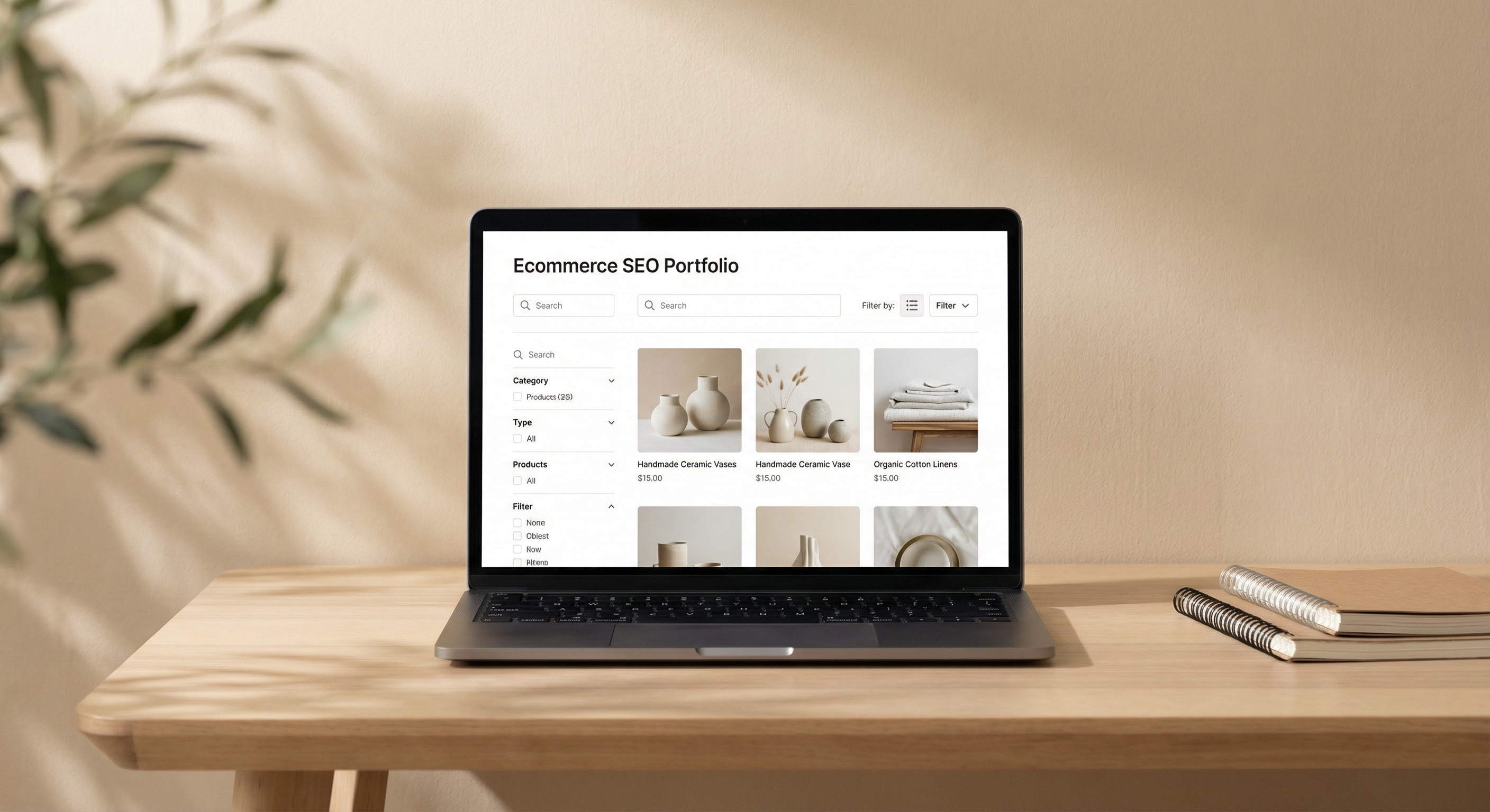 Esempio di andamento vendite e-commerce da canale organico